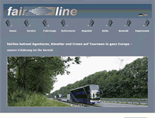 Tablet Screenshot of fairline-gmbh.de